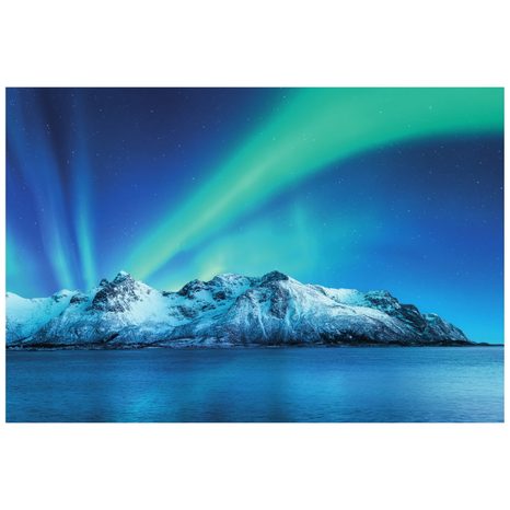 FOTOTAPETA ARKTICKÁ POLÁRNÍ ZÁŘE - TAPETY VESMÍR A HVĚZDY - TAPETY