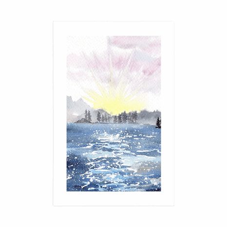 POSTER – PAESAGGIO DISEGNATO - NATURA - POSTER