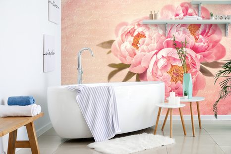 SAMOLEPÍCÍ TAPETA NĚŽNÁ PIVOŇKA - SAMOLEPÍCÍ TAPETY - TAPETY