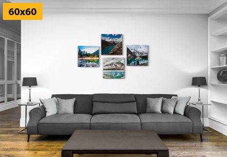 BILDER-SET BEZAUBERNDE BERGLANDSCHAFTEN - BILDERSETS - BILDER