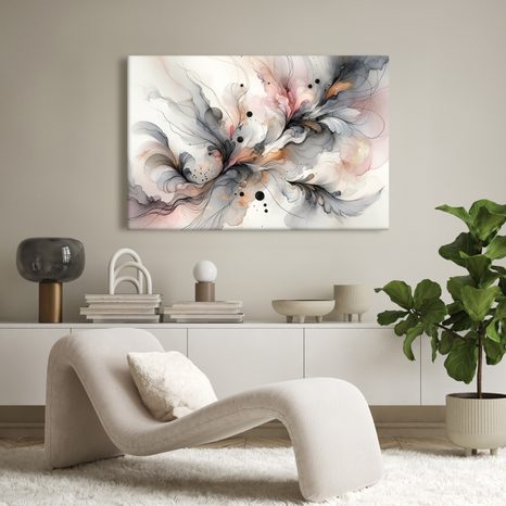 OBRAZ LEHKOST BAREVNÝCH VLN - OBRAZY ABSTRAKTNÍ TVARY - OBRAZY