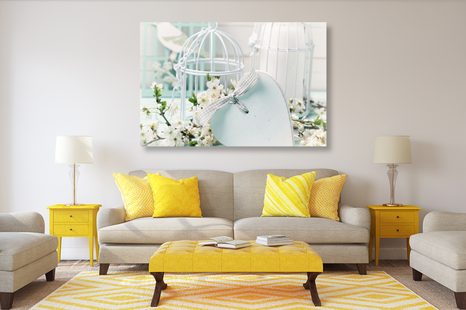 OBRAZ ROMANTICKÉ ZÁTIŠÍ VE VINTAGE STYLU - VINTAGE A RETRO OBRAZY - OBRAZY