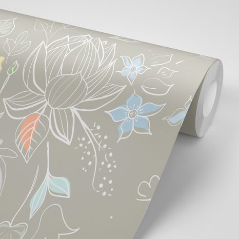 TAPETA JEMNÝ PODZIMNÍ MOTIV - TAPETY PŘÍRODA - TAPETY