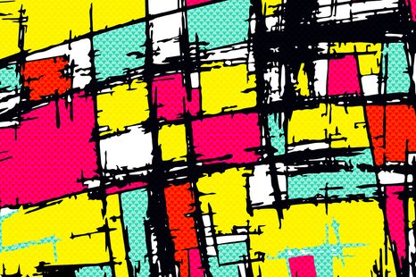 SAMOLEPÍCÍ TAPETA STYLOVÝ POP-ART - SAMOLEPÍCÍ TAPETY - TAPETY