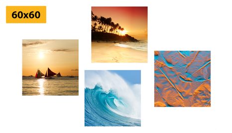 SET DI QUADRI – ISOLA DEI SOGNI - COLLEZIONI DI QUADRI - STAMPE E QUADRI