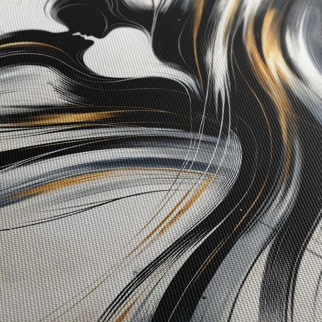 OBRAZ SILUETY V HARMONII - OBRAZY LÁSKA - OBRAZY