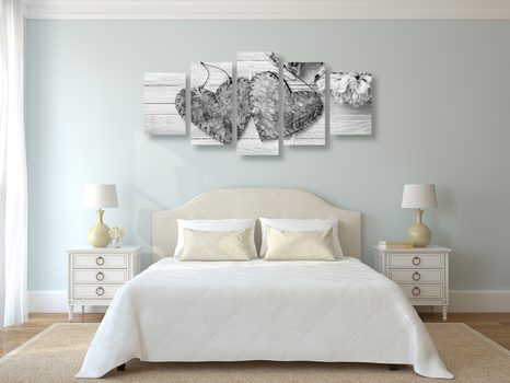 ΕΙΚΌΝΑ 5 ΜΕΡΏΝ ΠΑΙΏΝΙΕΣ ΚΑΙ ΚΑΡΔΙΈΣ ΣΗΜΎΔΑΣ ΣΕ ΑΣΠΡΌΜΑΥΡΟ - ΠΊΝΑΚΕΣ ΑΣΠΡΌΜΑΥΡΕΣ - ΠΊΝΑΚΕΣ