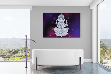 OBRAZ BUDHISTICKÝ GANÉŠA - OBRAZY FENG SHUI - OBRAZY