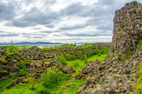SAMOLEPÍCÍ FOTOTAPETA NÁRODNÍ PARK THINGVELLIR - SAMOLEPÍCÍ TAPETY - TAPETY