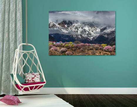 КАРТИНА НА ПЛАТНО – УНИКАЛЕН ПЛАНИНСКИ ПЕЙЗАЖ - КАРТИНИ НА ПРИРОДАТА И ПЕЙЗАЖИ - КАРТИНИ