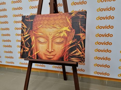 OBRAZ USMÍVAJÍCÍ SE BUDDHA - OBRAZY FENG SHUI - OBRAZY