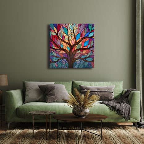 OBRAZ MYSTICKÝ STROM ŽIVOTA - OBRAZY STROMY ŽIVOTA - OBRAZY