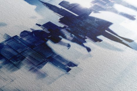 OBRAZ SILUETY LIDÍ VE VELKOMĚSTĚ - OBRAZY LIDÍ - OBRAZY