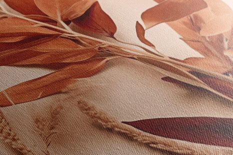 OBRAZ LISTY PEACH FUZZ - OBRAZY STROMY A LISTY - OBRAZY