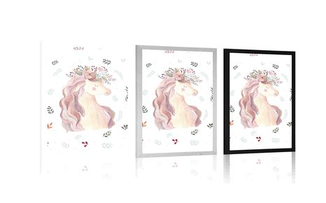 PLAGÁT KÚZELNÝ JEDNOROŽEC - ROZPRÁVKOVÉ BYTOSTI - PLAGÁTY