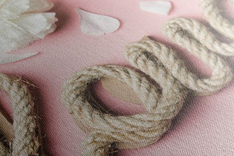 SLIKA Z NAPISOM LOVE V ROMANTIČNI ZASNOVI - SLIKE Z NAPISI IN CITATI - SLIKE