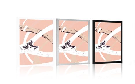 PLAKÁT ABSTRAKCE VĚTVÍ - MOTIVY Z NAŠÍ DÍLNY - PLAKÁTY