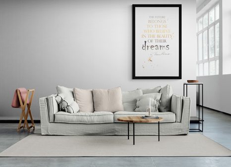 POSZTER PASZPORTUVAL MOTIVÁCIÓS IDÉZETTEL - ELEANOR ROOSEVELT - MOTÍVUMOK A MŰHELYÜNKBŐL - POSZTEREK