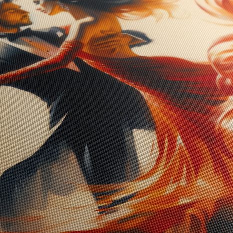 WANDBILD LEIDENSCHAFT IM RHYTHMUS DES TANGOS - BILDER VON MENSCHEN - BILDER