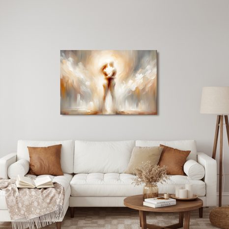 TABLEAU SUR TOILE – PASSION AMOUREUSE INTENSE - TABLEAUX - 🔥 VENTE TOTALE