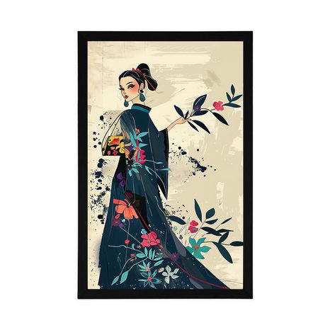 PLAKAT JAPANDI MODNA IKONA - JAPANDI - PLAKATI