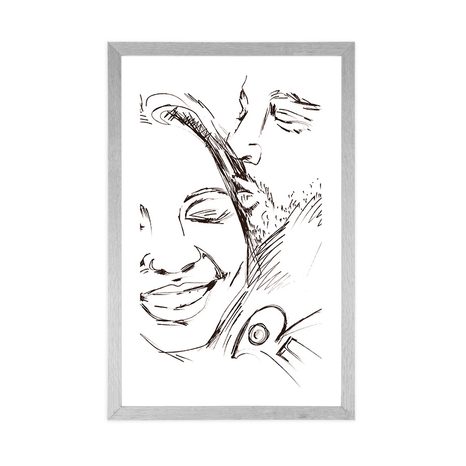 PLAKÁT S PASPARTOU KOUZLO LÁSKY - MOTIVY Z NAŠÍ DÍLNY - PLAKÁTY