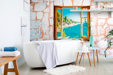 SAMOLEPÍCÍ TAPETA POHLED NA VYSNĚNOU KRAJINU - SAMOLEPÍCÍ TAPETY - TAPETY