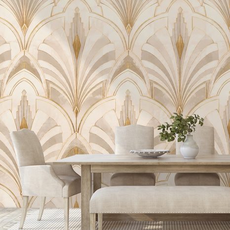 TAPÉTA LUXUS ART DECO GEOMETRIA - MINTÁS TAPÉTÁK - TAPÉTÁK