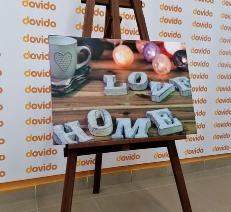 OBRAZ HARMONICKÝ DOMOV - OBRAZY S CITÁTY A NÁPISY - OBRAZY