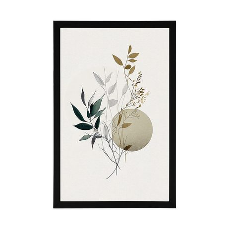 PLAKÁT ROSTLINKY V BOHO STYLU - BOTANICKÉ - PLAKÁTY