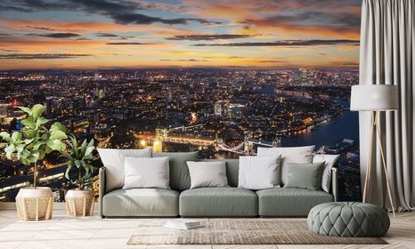 SELBSTKLEBENDE FOTOTAPETE BLICK AUF TOWER BRIDGE - SELBSTKLEBENDE TAPETEN - TAPETEN