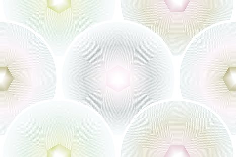 SAMOLEPÍCÍ TAPETA KOUZELNÉ KRUHY - SAMOLEPÍCÍ TAPETY - TAPETY