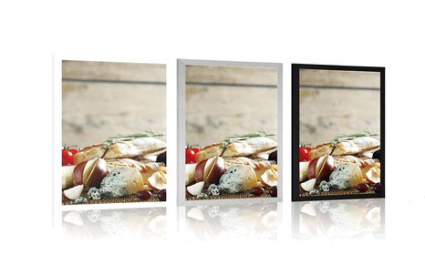 POSTER ROMANTISCHES ABENDESSEN - MIT KÜCHENMOTIV - POSTER