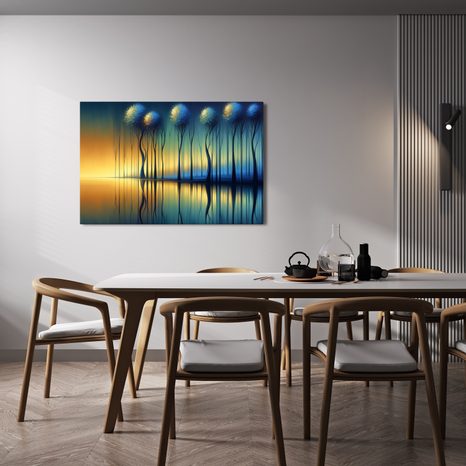 OBRAZ MAGICKÝ STROM ŽIVOTA V LESE - OBRAZY STROMY ŽIVOTA - OBRAZY