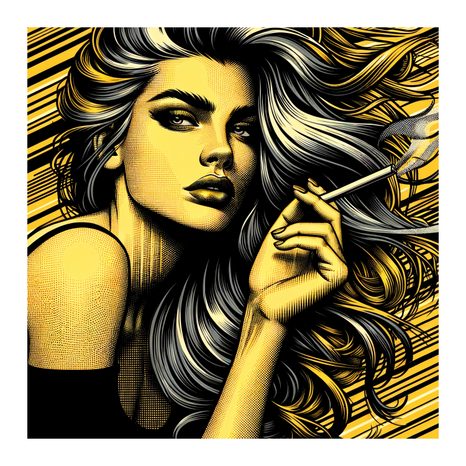 WANDBILD FRAU MIT WELLIGEM HAAR - WANDBILDER FRAUEN - BILDER