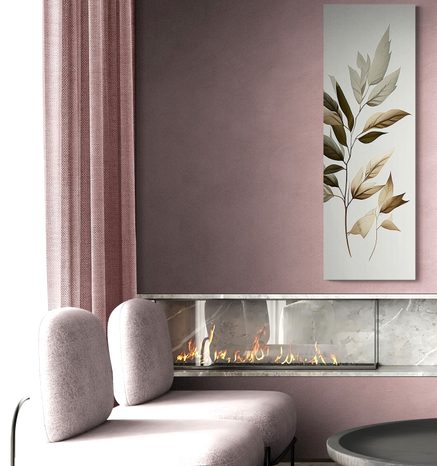 STAMPA SU TELA – LUSSO DELLE FOGLIE - QUADRI ALBERI E FOGLIE - STAMPE E QUADRI