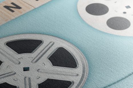 OBRAZ FILMOVÁ PÁSKA - VINTAGE A RETRO OBRAZY - OBRAZY