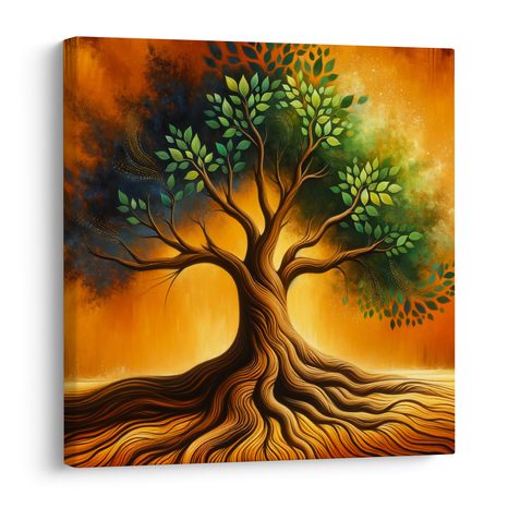 WANDBILD MAGISCHER BAUM DES LEBENS - BILDER BÄUME DES LEBENS - BILDER