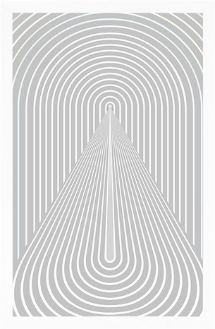 POSTER REGENBOGENPERSPEKTIVE MID-CENTURY - MOTIVE AUS UNSERER WERKSTATT - POSTER