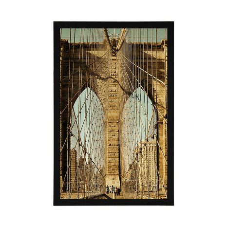 POSTER – PONTE DI MANHATTAN A NEW YORK - CITTÀ - POSTER