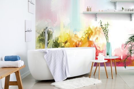 TAPETE ABSTRAKTE NATUR - ABSTRAKTE TAPETEN - TAPETEN