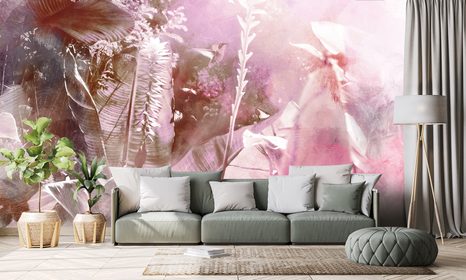 TAPETA OÁZA KLIDU V JEMNÝCH TÓNECH - TAPETY LISTY - TAPETY