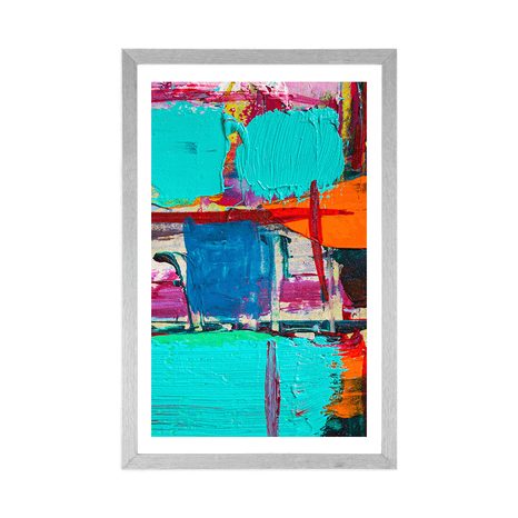 AFFICHE – ŒUVRE D'ART ABSTRAITE - ABSTRAIT ET À MOTIFS - AFFICHES