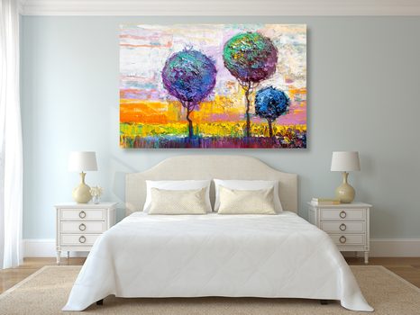 SLIKA UMETNIŠKA POKRAJINA - SLIKE NARAVE IN POKRAJINE - SLIKE