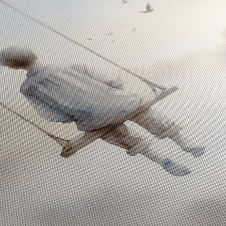 WANDBILD KLEINER TRÄUMER - BILDER VON MENSCHEN - BILDER