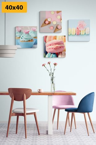 SET DI QUADRI – DOLCE PIACERE - COLLEZIONI DI QUADRI - STAMPE E QUADRI