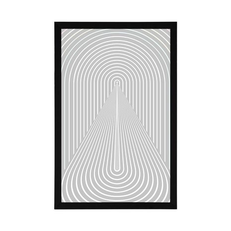 POSTER REGENBOGENPERSPEKTIVE MID-CENTURY - MOTIVE AUS UNSERER WERKSTATT - POSTER