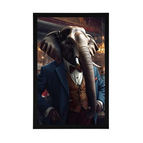 POSTER GANGSTER ANIMAL ELEFANT - GANGSTERI ANIMALI - POSTERE
