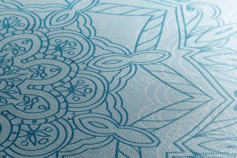 TABLOU MANDALA ÎN MOTIV DE IARNĂ - TABLOURI FENG SHUI - TABLOURI