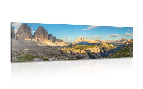 QUADRO BELLISSIMA VISTA SULLE MONTAGNE - QUADRI DI NATURA E PAESAGGIO - QUADRI